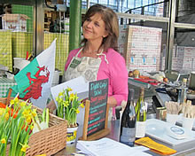 St David's Day 2012 Demo Kitchen. Copyright Borough Market