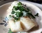 Cod with a Parsley Sauce