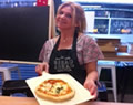 Making pizza at Bread Ahead's Bakery School at Borough Market (photo by Barbara Tonelli)