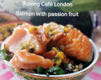 Salmon with Passion Fruit