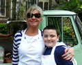 With Sam before his cookery lesson, 11th Oct #RovingCafeLdn